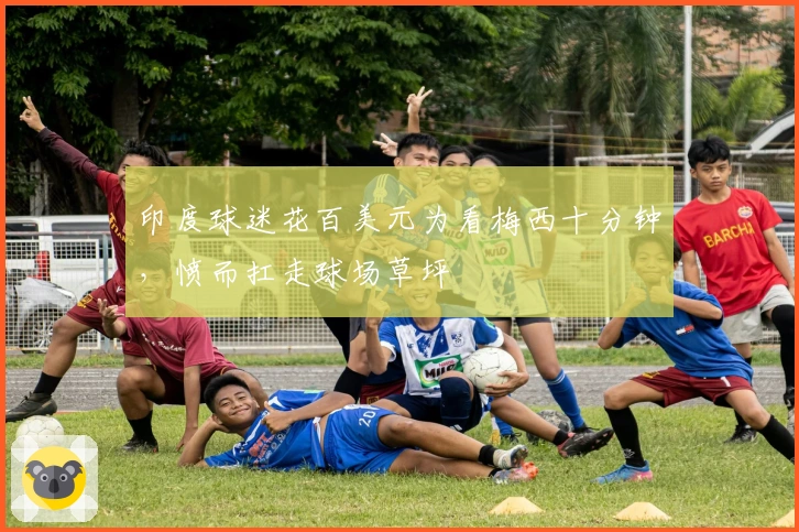 印度球迷花百美元为看梅西十分钟，愤而扛走球场草坪